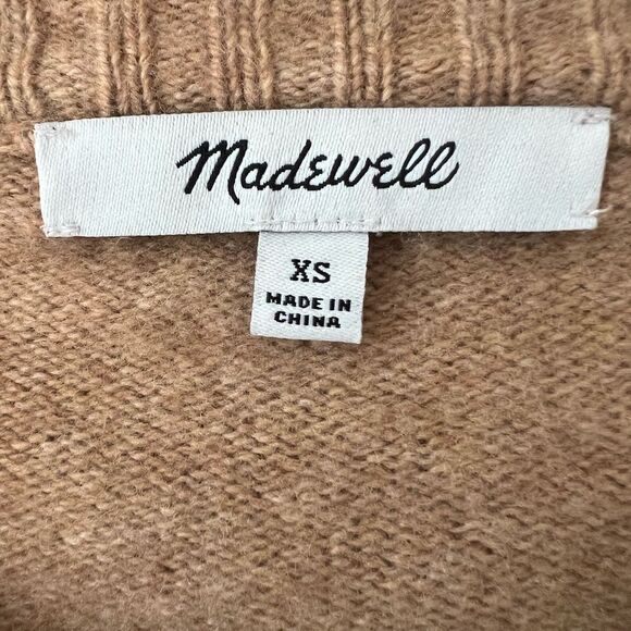 Madewell Clemence Wool Blend Cropped Cardigan - Picture 7 of 11